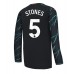 Manchester City John Stones #5 Tredjedrakt 2023-24 Lange ermer